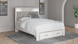 Altyra White Queen Storage Bedroom Set with Dresser and Chest (Online Special Price) - Ornate Home