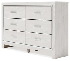Altyra White Queen Storage Bedroom Set with Dresser and Chest - Ornate Home