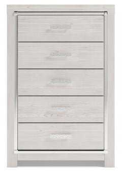 Altyra White Queen Storage Bedroom Set with Dresser and Chest - Ornate Home