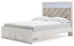 Altyra White Queen Storage Bedroom Set with Dresser and Chest - Ornate Home