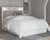 Altyra White Queen Upholstered Panel Headboard (Online Special Price) - Ornate Home