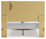 Altyra White Queen Upholstered Panel Storage Bed, Dresser and Mirror (Online Special Price) - Ornate Home