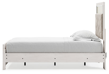 Altyra White Twin Panel Bed - Ornate Home
