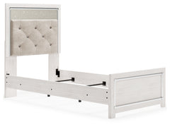 Altyra White Twin Panel Bed - Ornate Home