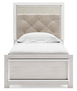 Altyra White Twin Panel Bedroom Set with Dresser, Mirror and Nightstand (Online Special Price) - Ornate Home