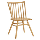 Alvar Ash Spindle Back Dining Side Chairs (Set of 2) - Ornate Home