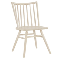 Alvar White Wash Spindle Back Dining Side Chairs (Set of 2) - Ornate Home