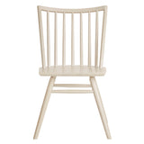 Alvar White Wash Spindle Back Dining Side Chairs (Set of 2) - Ornate Home