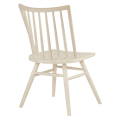 Alvar White Wash Spindle Back Dining Side Chairs (Set of 2) - Ornate Home