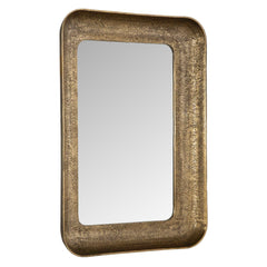 Alvaro Antique Brass Mirror - Ornate Home