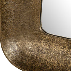 Alvaro Antique Brass Mirror - Ornate Home