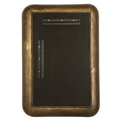 Alvaro Antique Brass Mirror - Ornate Home