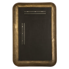 Alvaro Antique Brass Mirror - Ornate Home