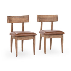 Alvaro Golden Wheat Dining Chair (Set of 2) - Ornate Home