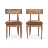 Alvaro Golden Wheat Dining Chair (Set of 2) - Ornate Home