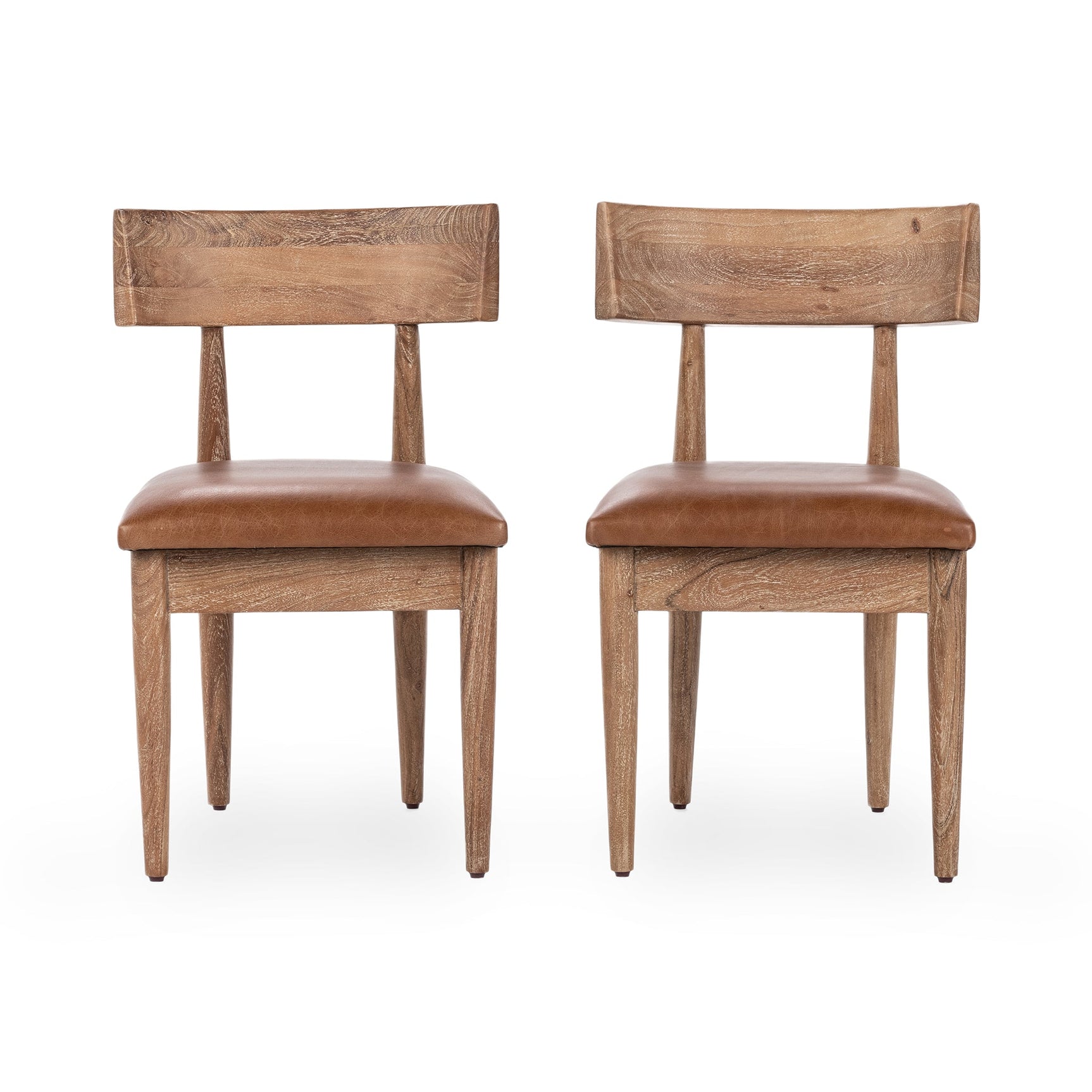 Alvaro Golden Wheat Dining Chair (Set of 2) - Ornate Home