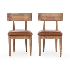 Alvaro Golden Wheat Dining Chair (Set of 2) - Ornate Home