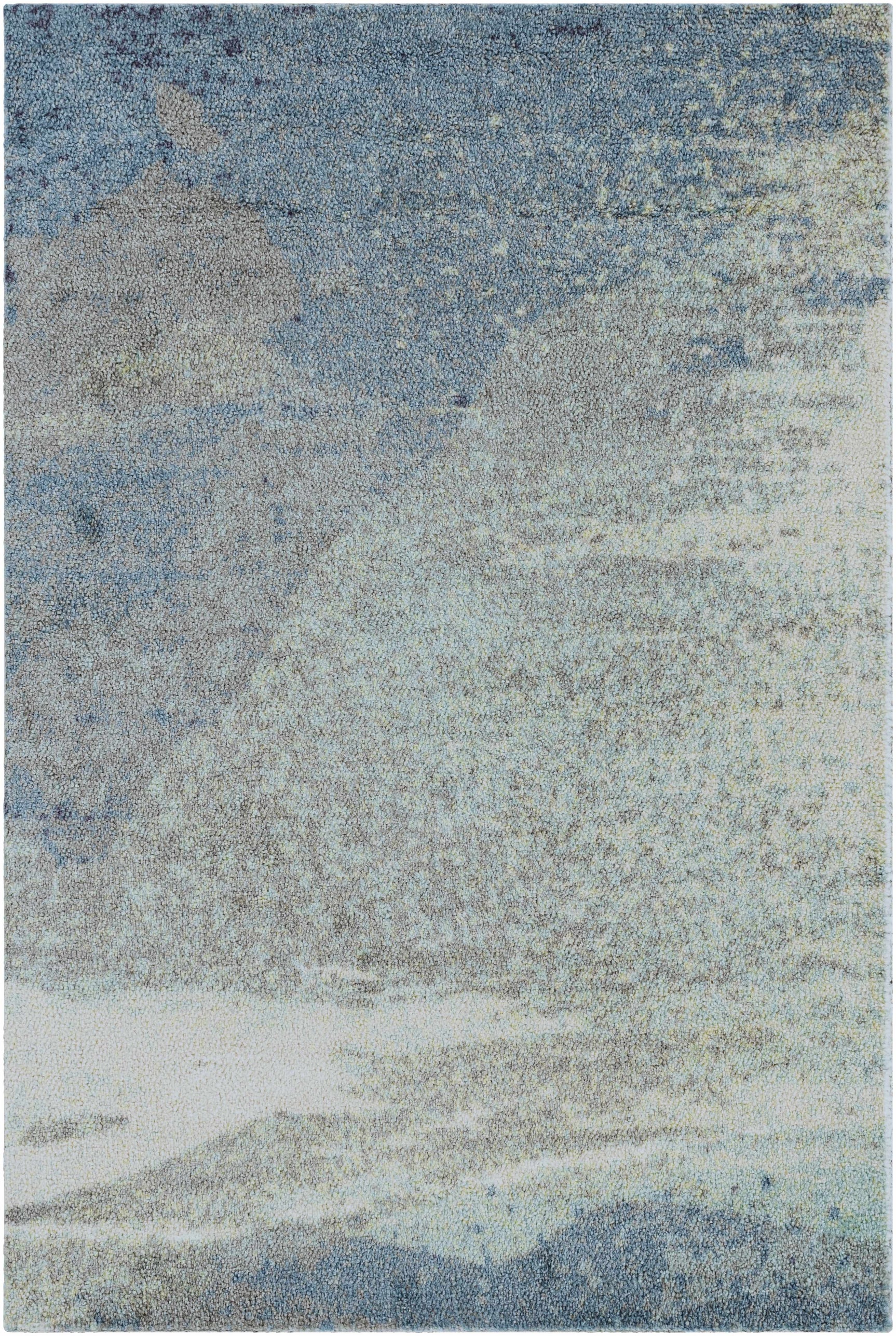 Alvaton Abstract Blue Rug - Ornate Home