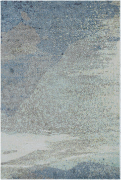 Alvaton Abstract Blue Rug - Ornate Home