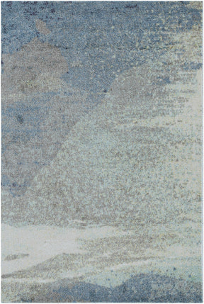 Alvaton Abstract Blue Rug - Ornate Home