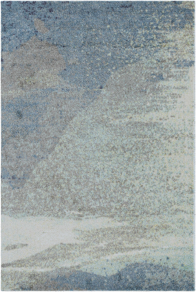 Alvaton Abstract Blue Rug - Ornate Home