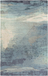 Alvaton Abstract Blue Rug - Ornate Home