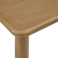 Alvia Weathered 72" Rectangular Oak Wood Dining Table - Ornate Home