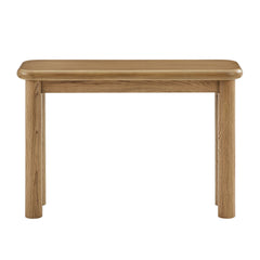 Alvia Weathered Oak Wood Console Table - Ornate Home