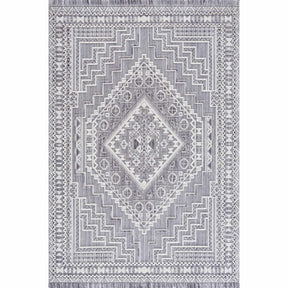 Alya 3D Saxony with Fringes Area Rug - Clearance - Ornate Home