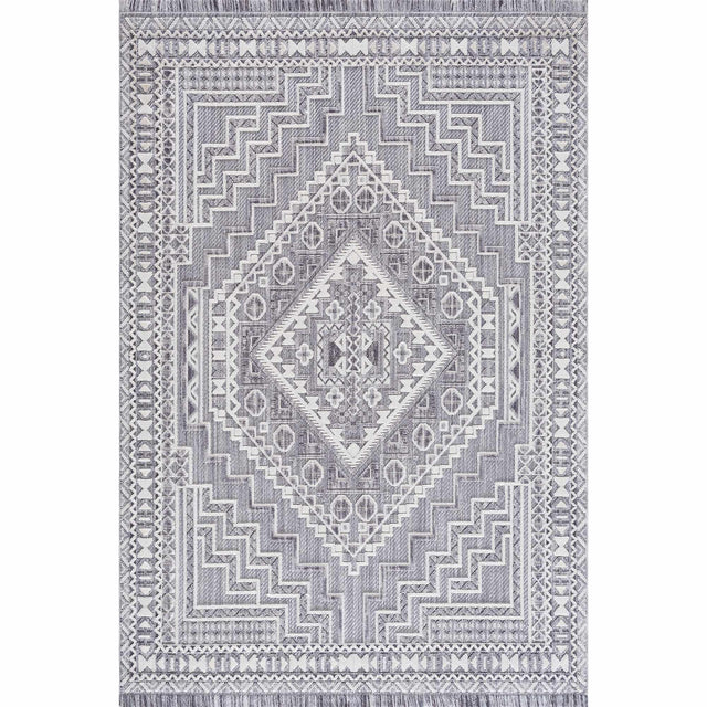 Alya 3D Saxony with Fringes Area Rug - Clearance - Ornate Home