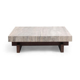Alya Riverstone Blend Coffee Table - Ornate Home