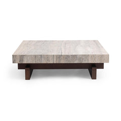 Alya Riverstone Blend Coffee Table - Ornate Home