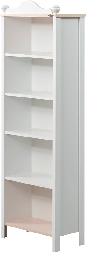 Alya White Bookcase - Ornate Home