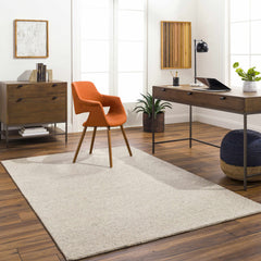 Alyra Beige Solid Area Rug - Clearance - Ornate Home