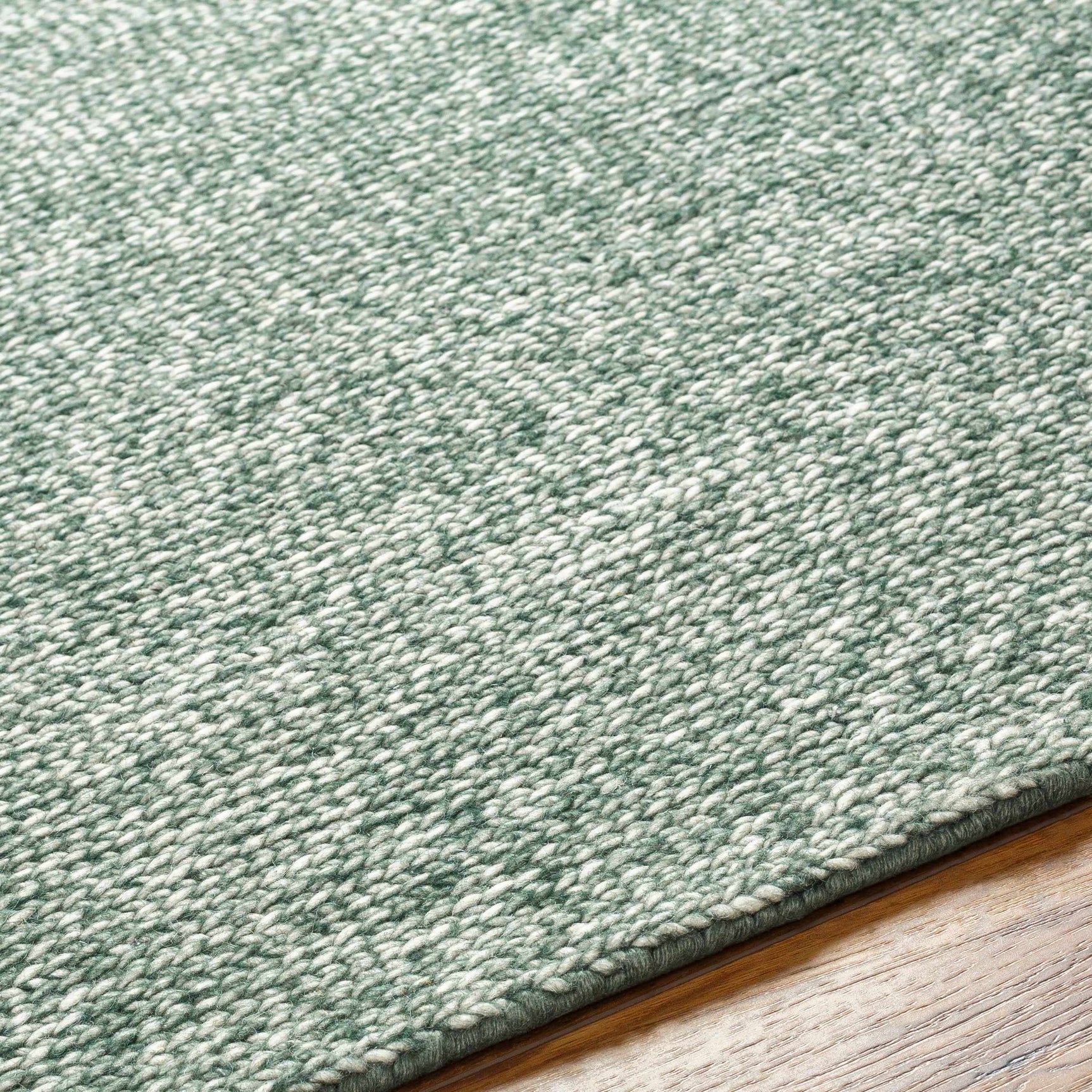 Alyra Green Solid Area Rug - Ornate Home