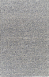 Alyra Light Blue Solid Wool Rug - Ornate Home