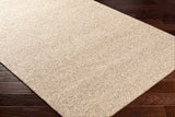 Alyra Tan Solid Area Rug - Clearance - Ornate Home