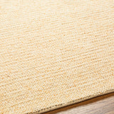 Alyra Yellow Solid Area Rug - Clearance - Ornate Home