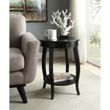 Alysa Black End Table - Ornate Home