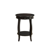 Alysa Black End Table - Ornate Home