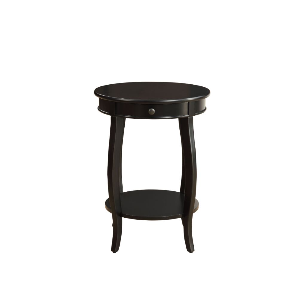 Alysa Black End Table - Ornate Home