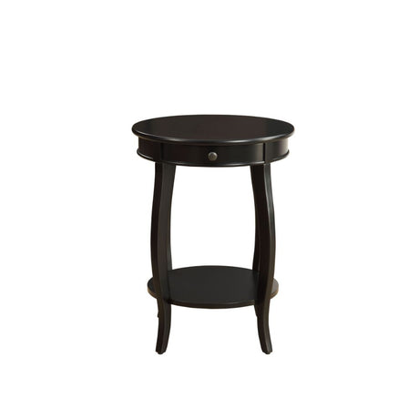 Alysa Black End Table - Ornate Home