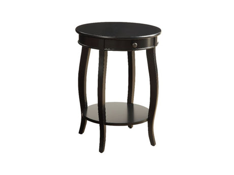 Alysa Black End Table - Ornate Home