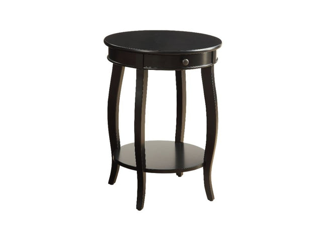 Alysa Black End Table - Ornate Home