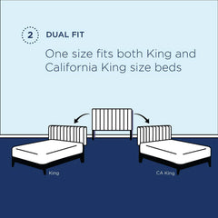 Alyson Charcoal Angular Channel Tufted Performance Velvet King / California King Headboard - Ornate Home
