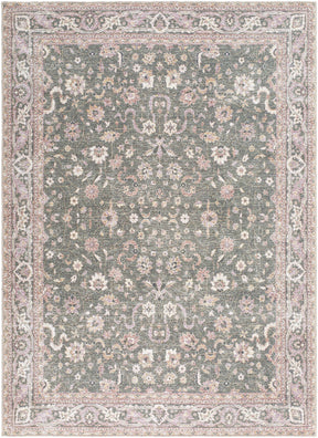 Alyson Vintage Flat Pile Washable Rug - Ornate Home