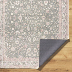 Alyson Vintage Flat Pile Washable Rug - Ornate Home
