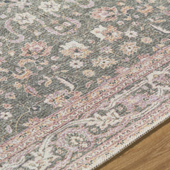Alyson Vintage Flat Pile Washable Rug - Ornate Home