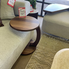 Alyssa C Side Table w/ Caster Wheels - Ornate Home