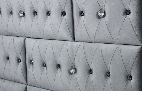 Alzire Gray Dresser - Ornate Home